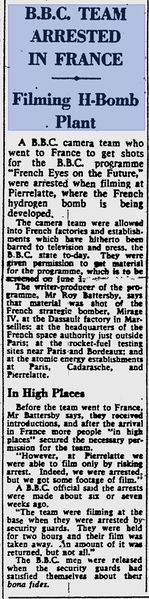 File:B.B.C. team arrested in France filming H-bomb plant.jpg